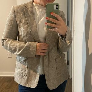 Linen blazer from Massimo Dutti